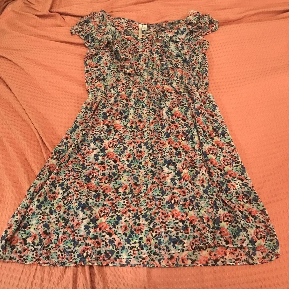 Lauren Conrad Floral Dress Size 10
